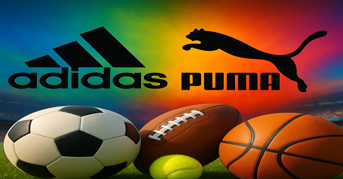 Adidas and Puma