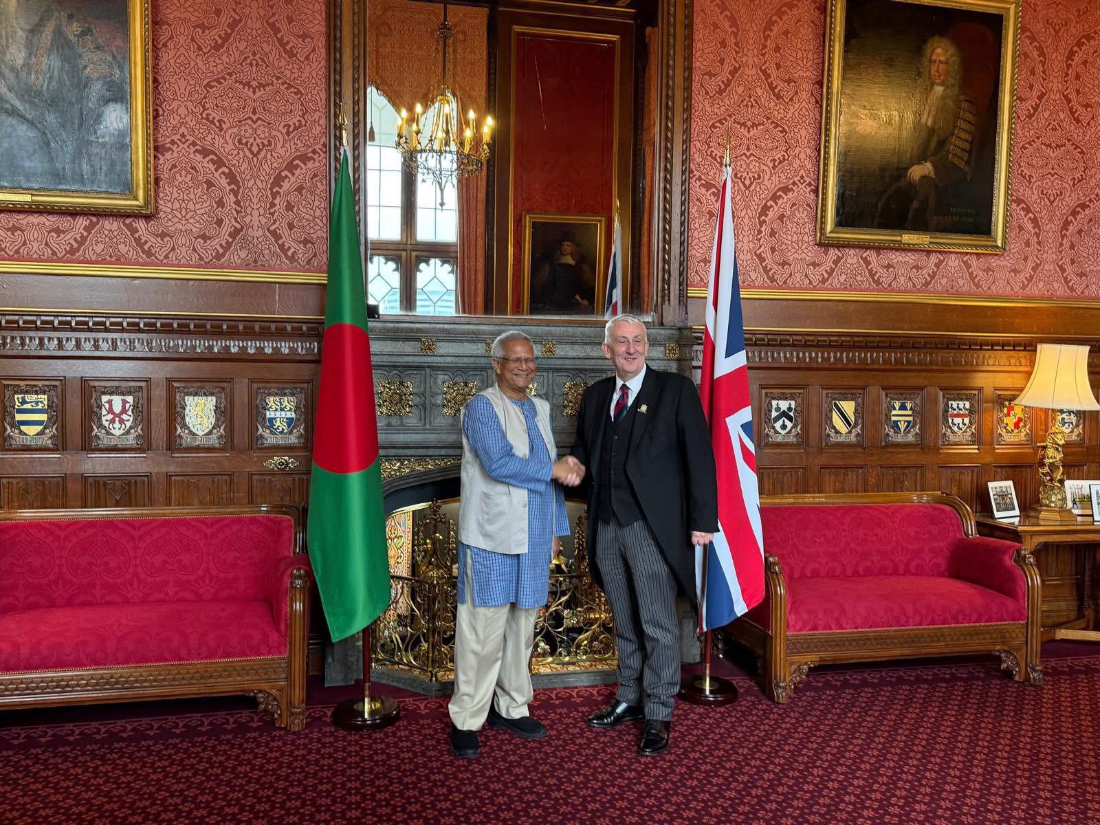 King Charles III welcomed dr Yunus