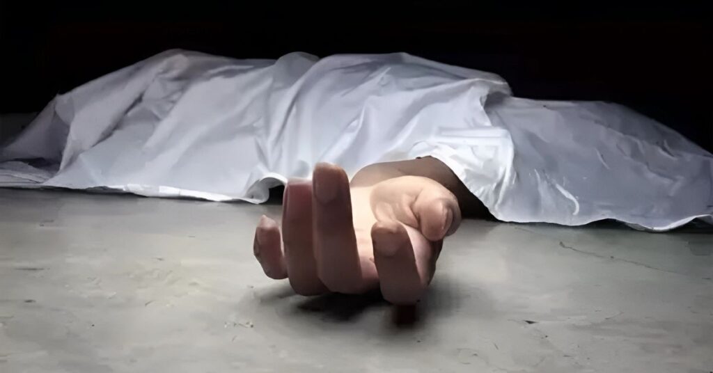 file image of death boody of daughter