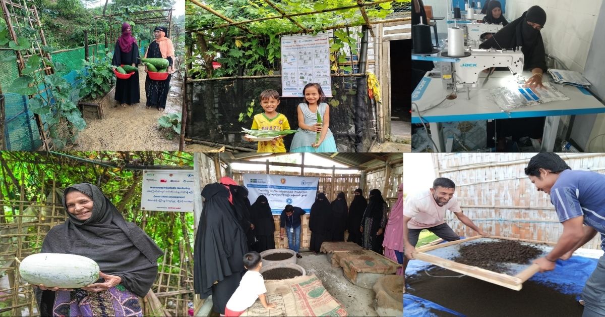 World Food Programme Helps Rohingya Families Grow Food and Build a Better Life