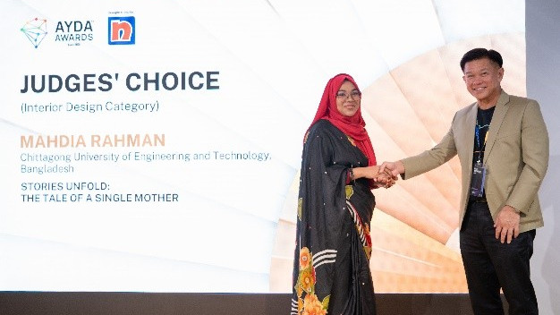 mahdia rahman wins ayda award