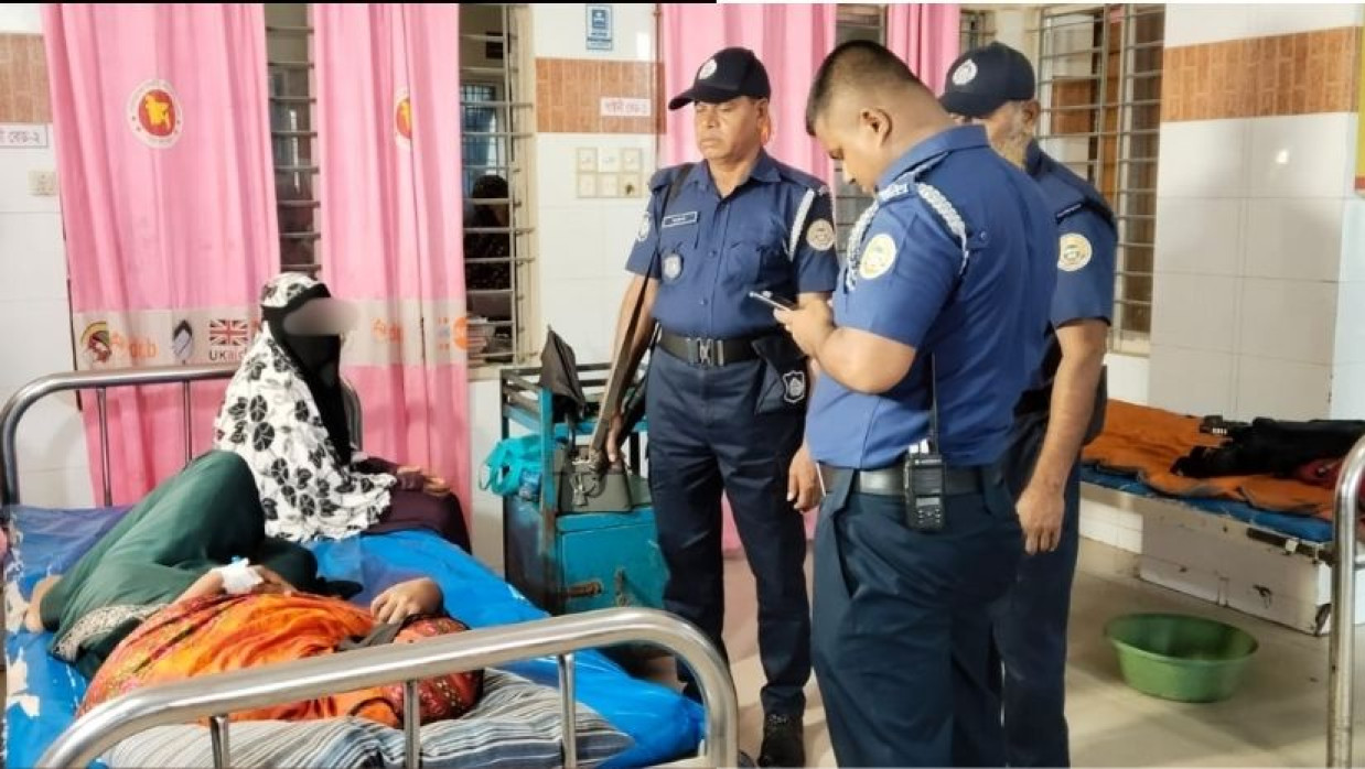 Allegation of Housewife being Tied Up, Raped