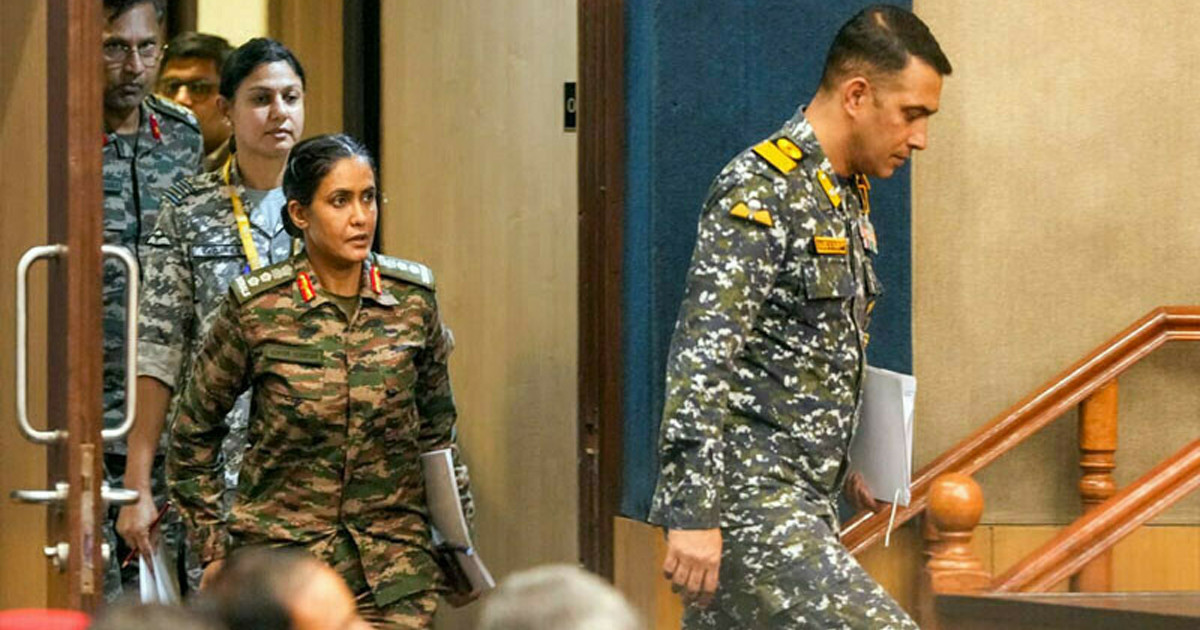 Indian soldiers