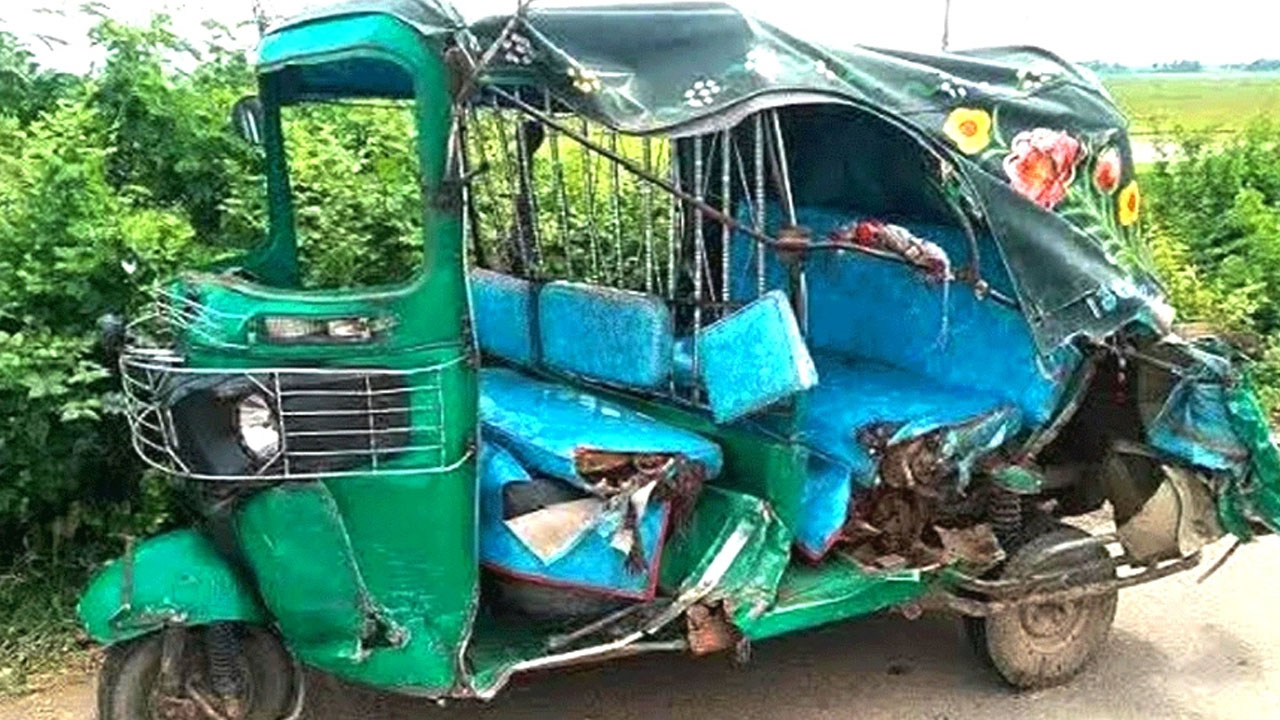 Father Dies in Natore Crash