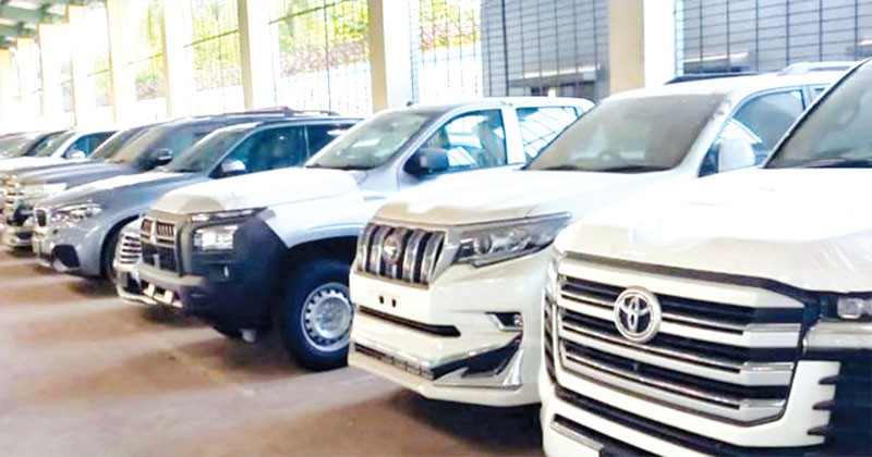 Luxury Cars Stuck in Port