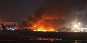 Airport Cargo Village Fire