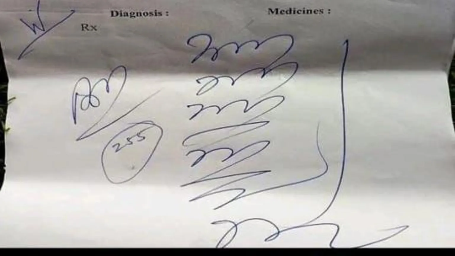 doctors to fix their handwriting