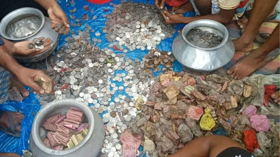 Three Sacks of Money