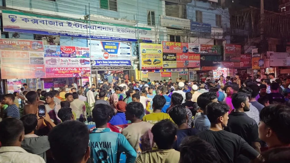 Fire at Cox's Bazar