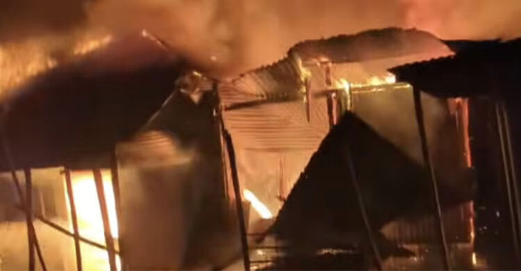 Massive Fire in Faridpur