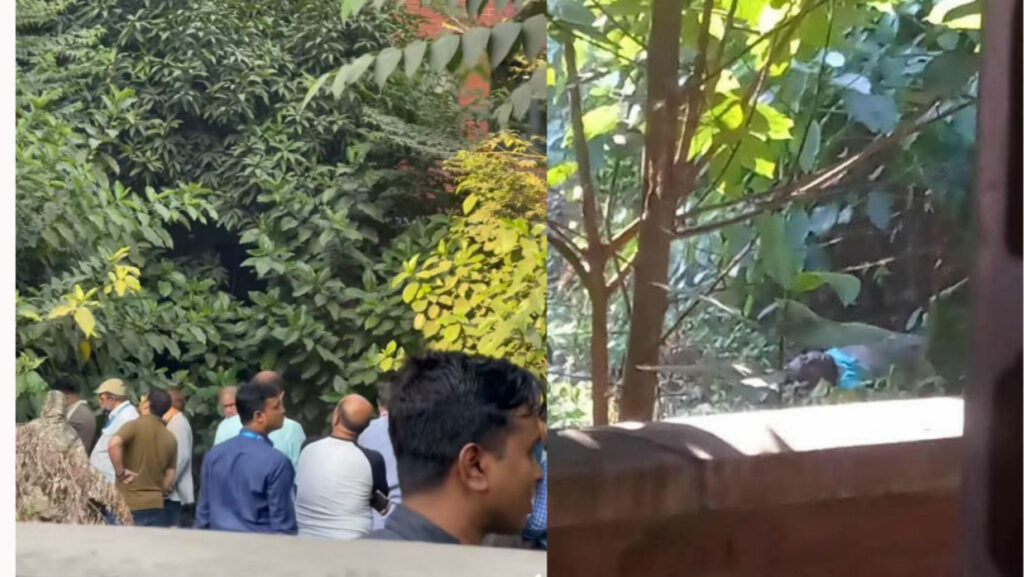 a death body found at east west university