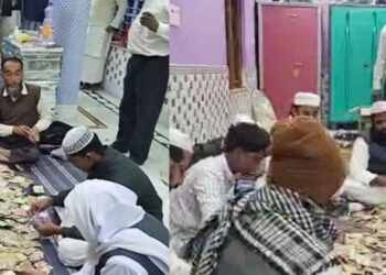 cash count for babri masjid